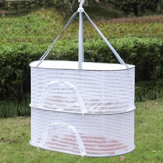 TIMESETL Filet de séchage d'herbes Suspendu de 60cm de diamètre, Suspendu pour séchage, Grand TIMESETL Filet de séchage d'herbes Suspendu de 60cm de diamètre, Suspendu pour séchage, Grand