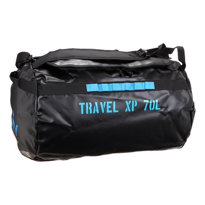WANABEE Sac de voyage Travel XP 70 L - Noir et jaune doré
