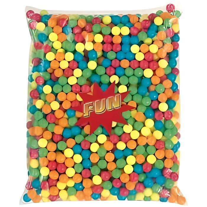 Billes de chewing gum sachet de 2,5 kg T 20 mm