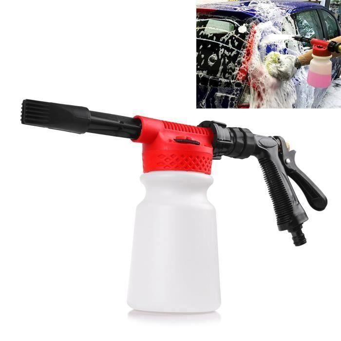 900ml Canon à mousse Pistolet mousse Pistolet de lavage Lave-Foamaster Lance mousse Pulvérisateur de savon pour Nettoyage de voiture