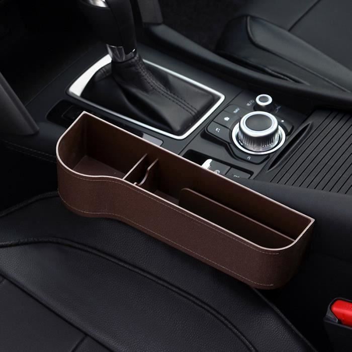 Support de Téléphone Organisateur de Poche Siège de Voiture de Conducteur Latéral Brown @WPD