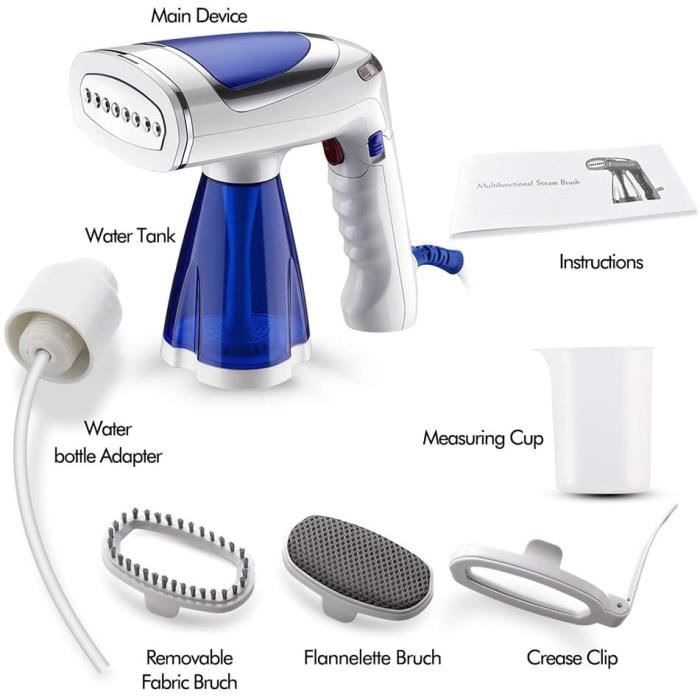 CLIFFORD Machine À Repasser Suspendue Portable, Brosse Vapeur De Pliage De Poche Suspendue Machine À Repasser Thermostat Brosse en F