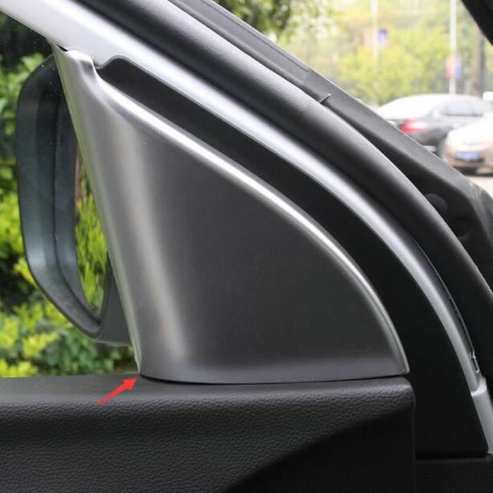 Couvercles décoratifs pour LHD RENAULT KADJAR ABS de voiture, ornement de style chromé, porte intérieure fenê CB13166