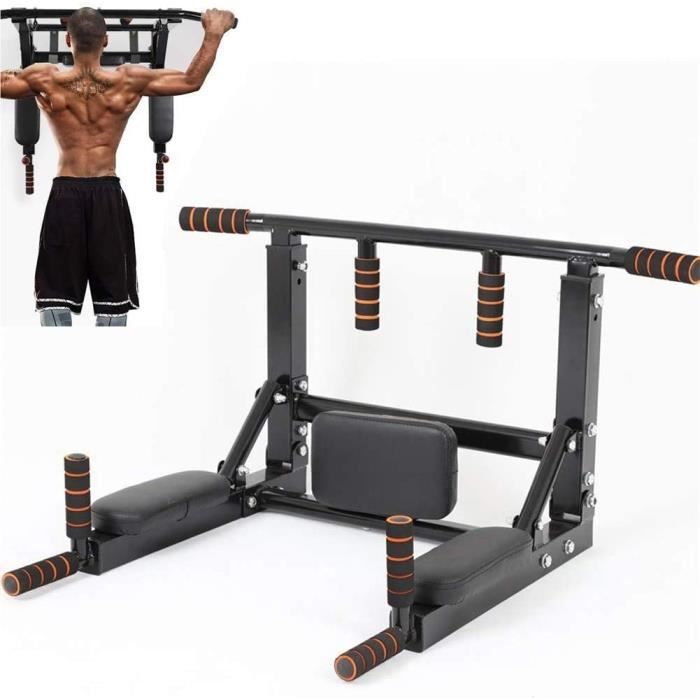 DIP STATION arre de Tractions Mural Barre de Fitness pour lentraicircnement Multifonctionnel MultiGrip Pull Up Bar Eacutequipeme18