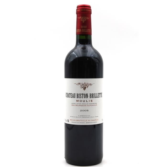 Château Biston-Brillette 2005 - Rouge - 75cl - AOC Moulis