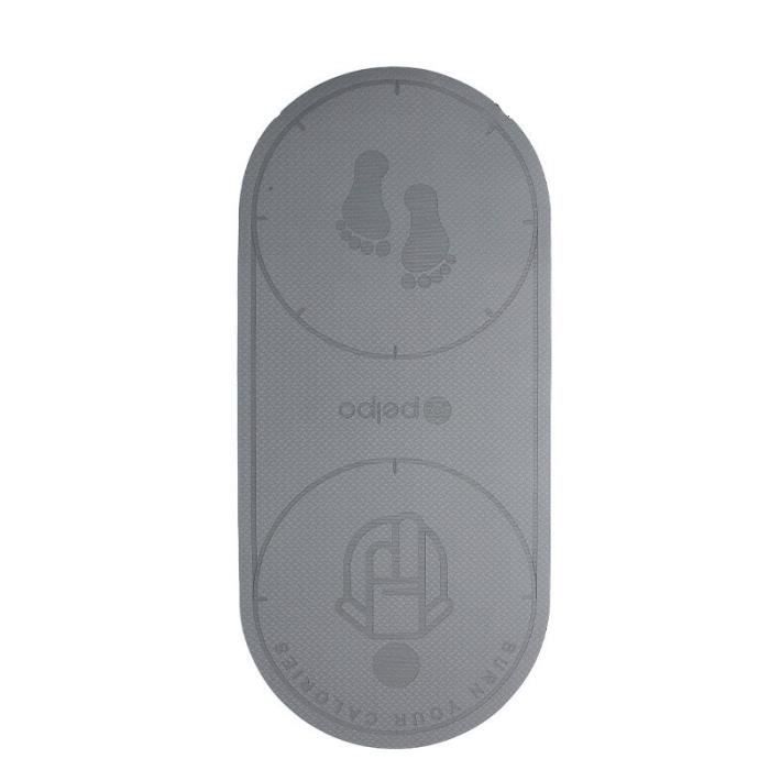 Tapis de sol,Tapis de Yoga antidérapant TPE, corde à sauter, entraînement au sol, coussin de sport silencieux, texture - Type gray