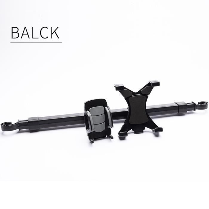 Supports voiture,Support de téléphone de voiture Support de voiture-camion siège arrière appui tête Support de - Type black
