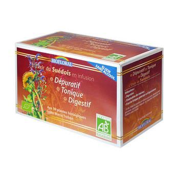 Biofloral Infusion Elixir du Suedois 59 plantes…