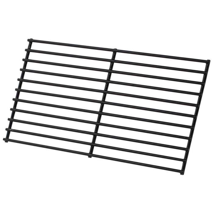 Grille de cuisson barbecue - 40 x 20 cm - Noir