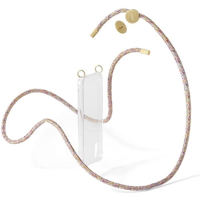 Coque Samsung Note 10 Plus Cordon Tour De Cou Telephone- Pochette pour Telephone Portable, Cordon Collier, Dragonne Telephone