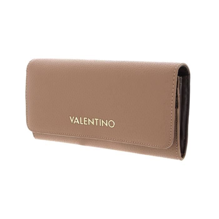 VALENTINO BAGS Alexia Wallet With Flap Camel / Multi [140022] -  porte-monnaie porte monnaie