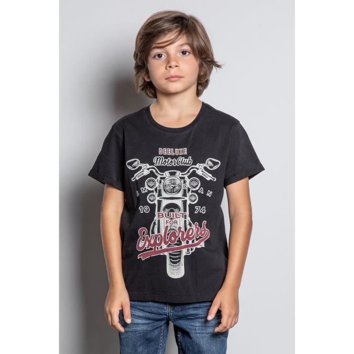 DEELUXE T-shirt imprimé ENGINE Black