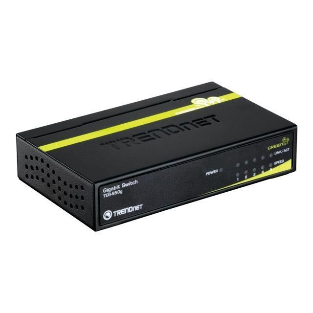 TRENDnet TEG S50G - Commutateur - 5 x 10/100/1000…