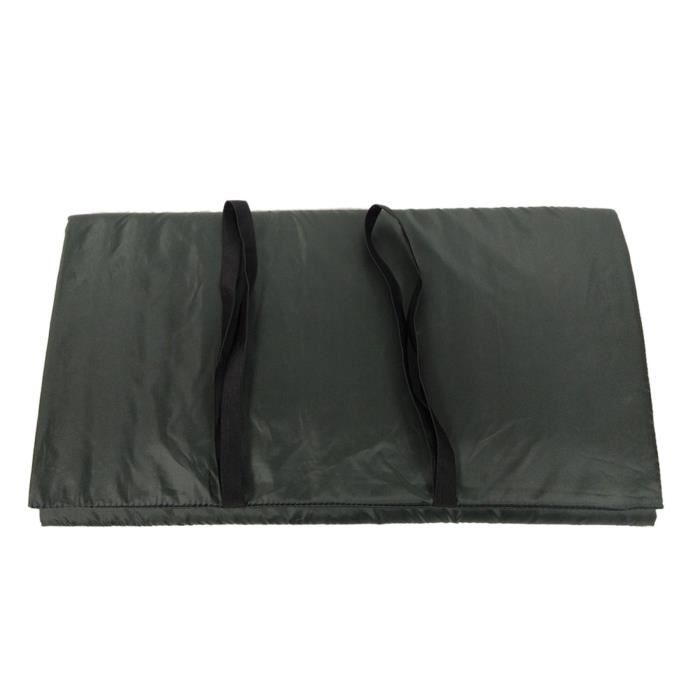 GRAND TAPIS de RECHERCHE REMBOURRÉ PLIANT sur LES SANGLES MATÉRIEL de PÊCHE de LA CARPE PROTECT PAD LOVIVER