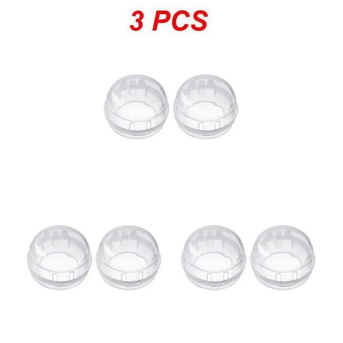 Lot De 4 Boutons De Remplacement Pour Cuisinière à Gaz - Tige 6mm, Alliage Zinc - Universel