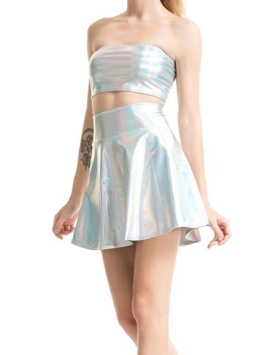 Mini Jupe Patineuse à Carreaux Pour Femme - Taille Haute, Plissée, élastique, Coupes 1XL à 5XL, Style Décontracté