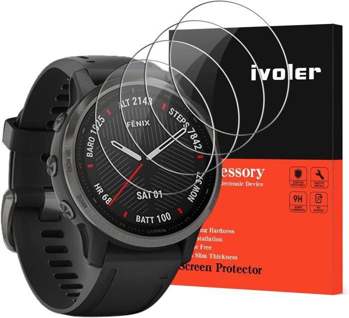 Film De Protection écran Pour Garmin Fenix 6S Pro - Lot 18 Pièces, Ultra Clair, Anti-rayures
