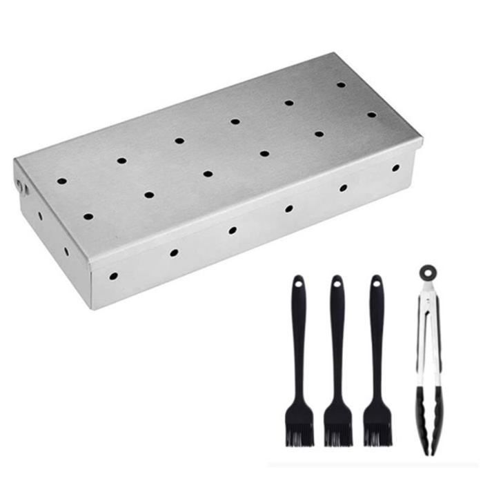 Couvercle Fumoir à Cocktail En Bois - Kit Pour Infuser Fumée Froide Sur Cocktails, Whisky, Viande, Fromage (diam. 10cm)