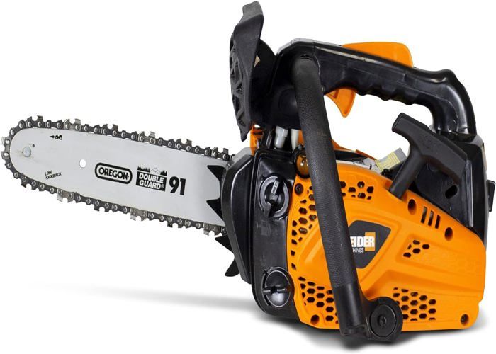 Élagueuse Thermique 25cc Elem Garden - Guide 25 Cm, Moteur 2 Temps, Anti-Vibrations, Livrée Avec 2 Chaînes - 9