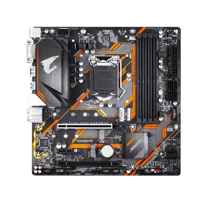 Carte mère GIGABYTE B365M AORUS ELITE Intel B365 Socket LGA1151 4xDDR4 SDRAM 64GB Micro ATX - Gigabyte