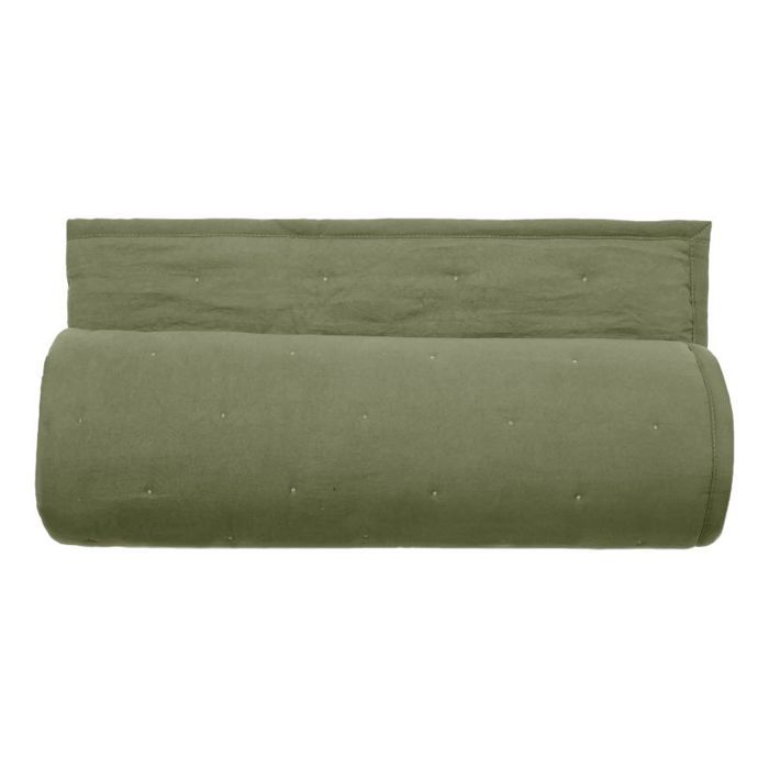 Plaid matelassé microfibre lavée Céleste 150 x 200 cm Vent du sud - Céleste Sauge Plaid matelassé microfibre lavée Céleste 150 x 200 cm Vent du sud - Céleste Sauge