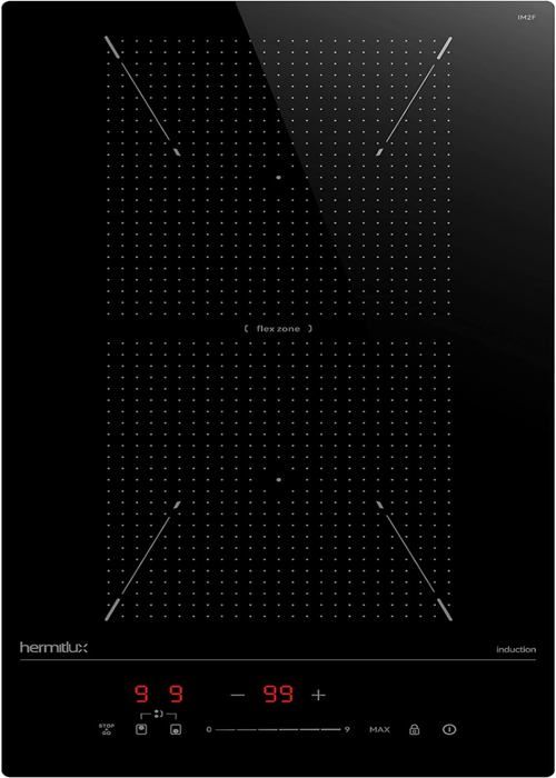 Plaque De Cuisson Induction Electrique 2 Feux Encastrable Zones