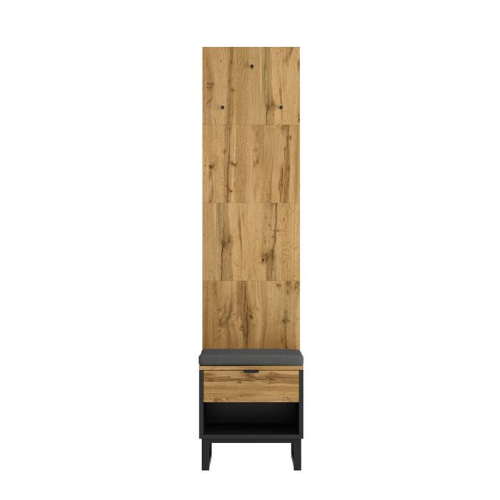 Nouveau vestiaire Premium sense avec tabouret à chaussures et coussins accessoires suspendus à lavant et tiroirs