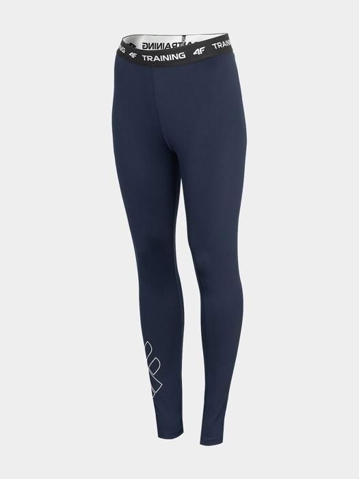 Leggings de sport femme - 4F - XS - Séchage rapide - Confort optimal - Bleu marine Leggings de sport femme - 4F - XS - Séchage rapide - Confort optimal - Bleu marine