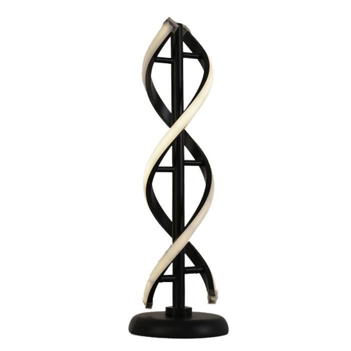 Lampe LED rechargeable en spirale lumires tricolore design moderne et minimaliste idal pour bureau table de chevet sa LAMPE A POSER