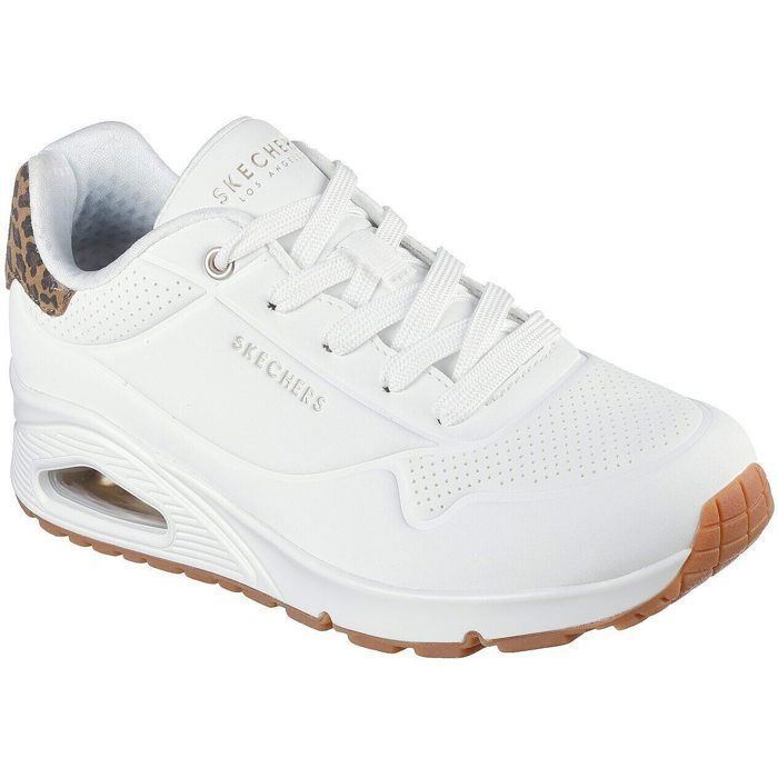 Skechers Baskets Skechers Uno-jungle Nite Blanc Femme