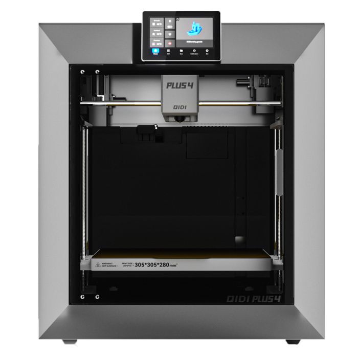 Imprimante 3D QIDI TECH PLUS4-Caméra 1080p-Dimensions 305x305x280 mm-Bus Composite Multi-Métaux-Nouveau Système Tête Dimpression