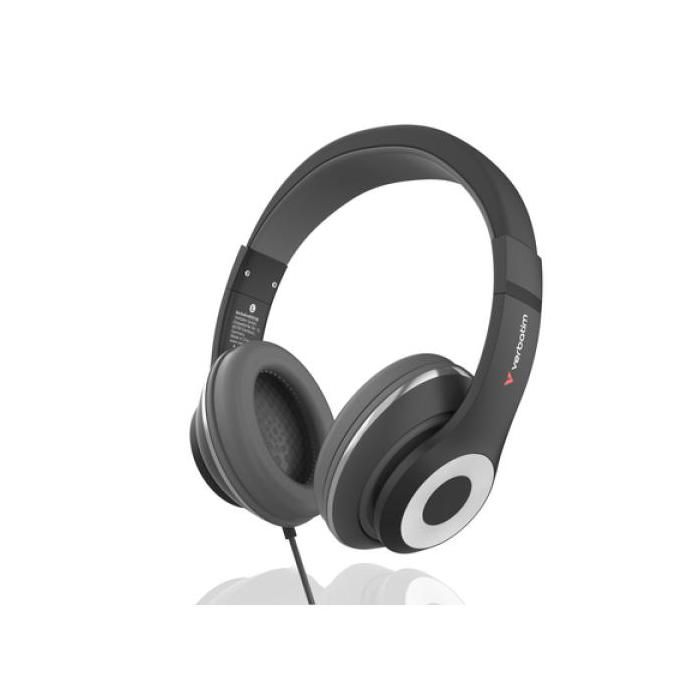 Auriculares vidaXL avec câble USB C diadème ajustable usage quotidien noirs - vue 2