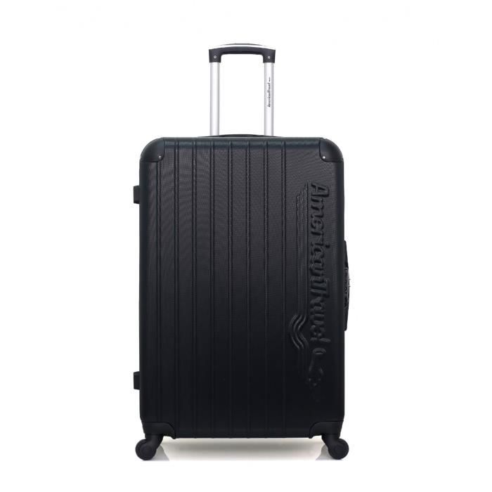 AMERICAN TRAVEL - Valise Grand Format ABS BUDAPEST 4 Roues 75 cm - Noir
