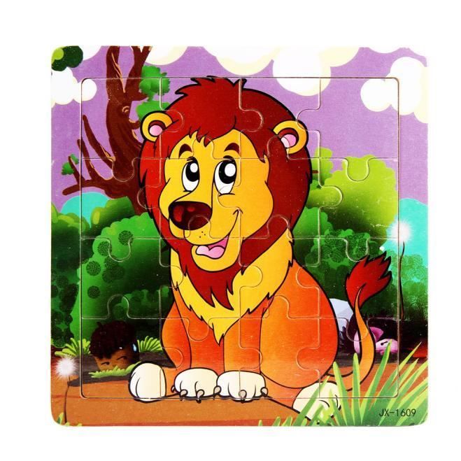 En bois 16 pièces de puzzle jouets pour les enfants,Fami léducation et lapprentissage Puzzles A En bois 16 pièces de puzzle jouets pour les enfants,Fami léducation et lapprentissage Puzzles A