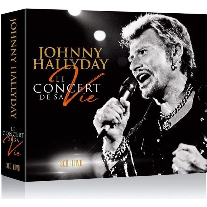 Le Concert de Sa Vie Bonus (3 CD) Johnny Hallyday - Cdiscount