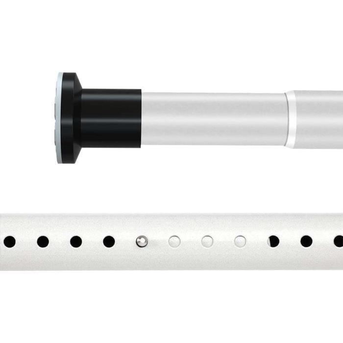 Tringle à rideau de douche télescopique sans perçage - 310-360 cm