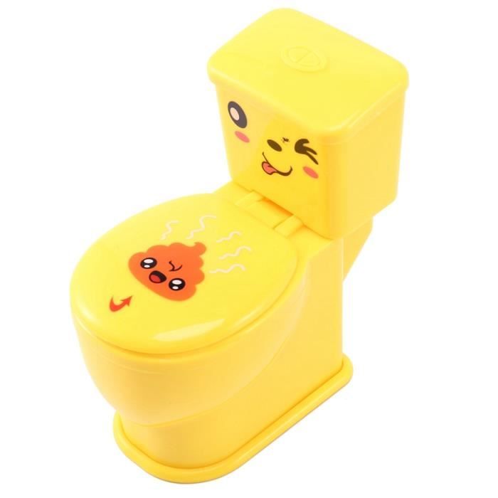 Gris clair - Siège de toilette avec jet'eau pour enfants, Mini cuvette de toilette, cadeaux amusants, jouets