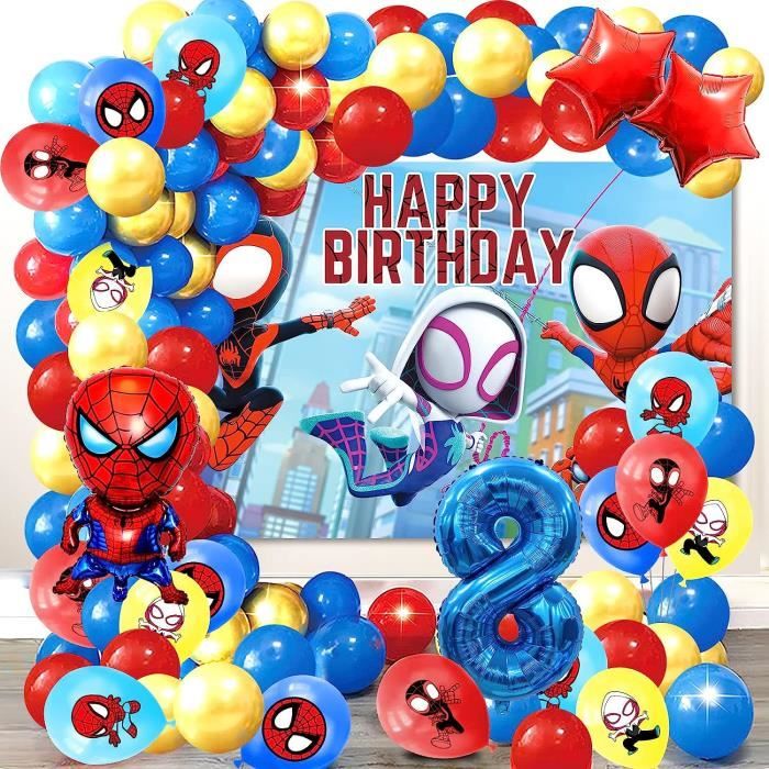 Ballons anniversaire 7 ans - Article de fête