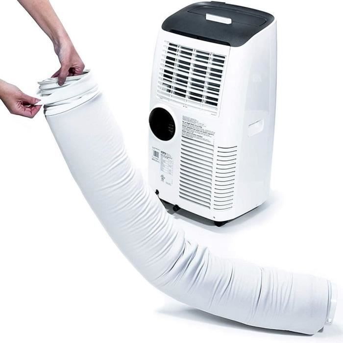 Tuyau D'Évacuation Climatiseur Portable 150mm - Rallonge 3m Filetage Antihoraire Pour Climatiseur Mobile