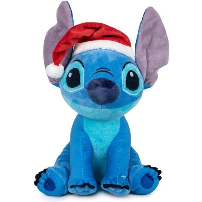 Peluche Stitch Noël 30 cm Disney avec Son - Rouge - Mixte - Enfant -  Cdiscount Jeux - Jouets