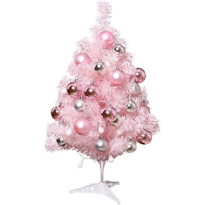 Petit Arbre De Noël Artificiel Rose Sapin De Noël Vacances Noël Sapin