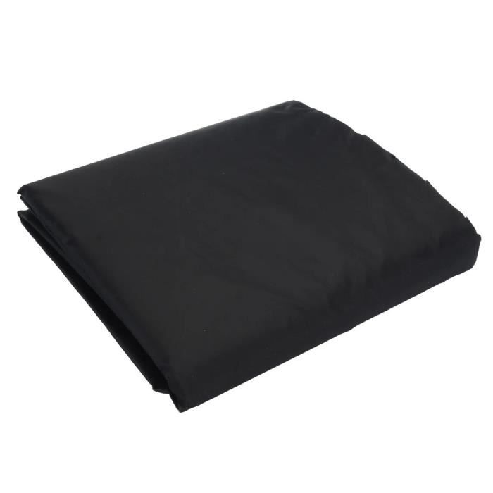 Housse Anti-Poussière Pour Vélo Elliptique – Tissu Oxford 420D Résistant – Tailles : 181x74x165 Cm – Noir – Pliable