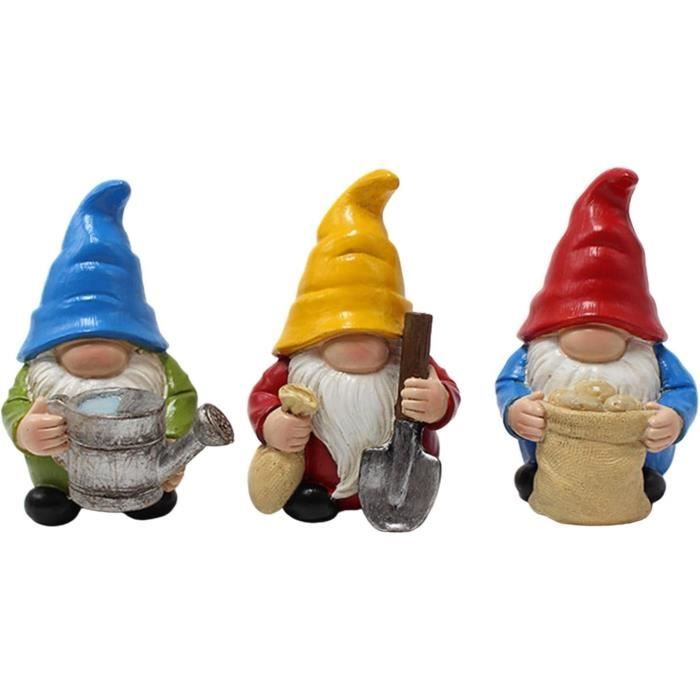 Lot De 2 Figurines Elfes En Métal Pour Jardin - Décoration Extérieure Rustique, Tiges De 22 Cm