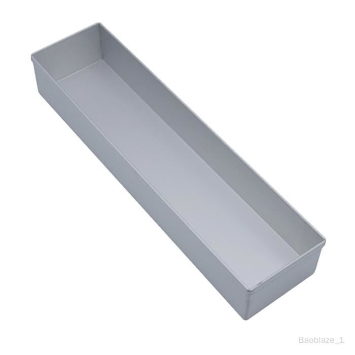 Moule à gâteau rectangulaire – moule antiadhésif en aluminium pour tiramisu, moule à mousse avec couvercle en aluminium | à plumcake, moule à mousse tiramisu amovible pour cuisson