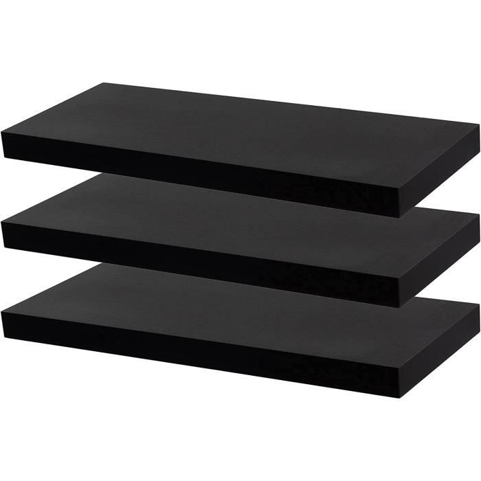 Lot De 3 Porte-clés Rétractables Avec Câble Acier 60 Cm - Noir, Avec étui Rigide Pour Cartes - Pour Bureau, Maison Ou Extérieur