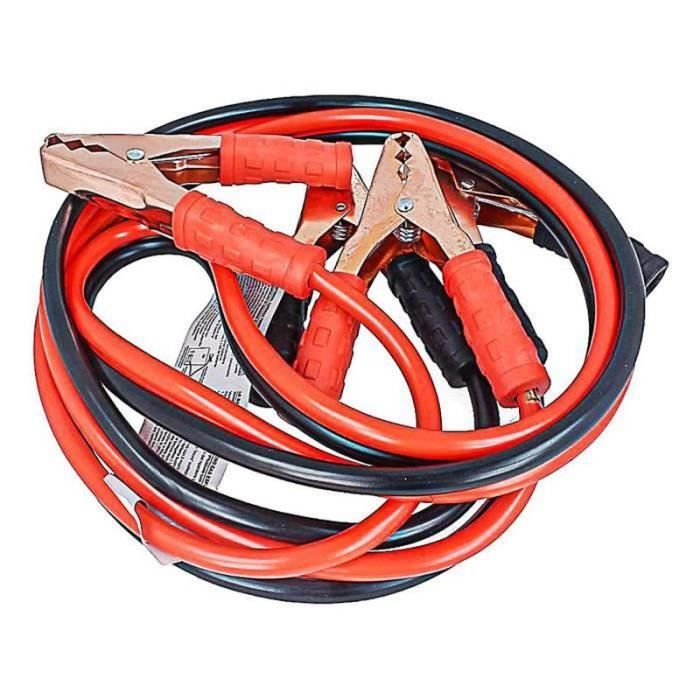 CABLE DE DEMARRAGE - ECRETEUR DE SURTENSION Kit de Câbles de Démarrage Batterie 2000A pour Section de Sauvetage durgence de Moto