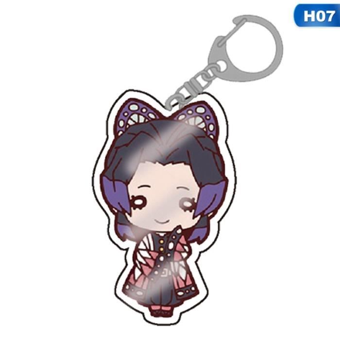 3 Pièces Demon Keychain Slaye, Hunter Key Chain Démon, Chaîne De Clés D