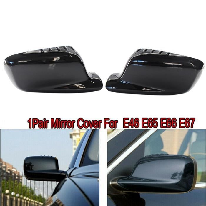 Noir brillant - Coque de rétroviseur pour BMW 1 paire, pour modèles E90,  E91, 2009, 2010, 2011, 2012, côté ga - Cdiscount Auto
