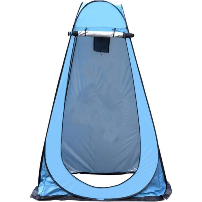 Tente De Douche/WC De Camping Stagecaptain – Pop-up, Bleue, Modèle TZ-190 MKII