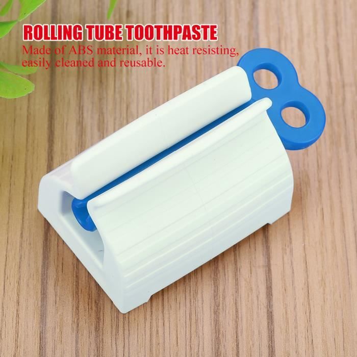 Rouge // Bleu // Vert Distributeur de Dentifrice,Presse Tube Dentifrice,3 pièces de Distributeur de Dentifrice Presse-Tube de Tube de Dentifrice Presse-Tube pour Salle de Bain